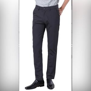 Men's Elegant Charcoal Dress Pants